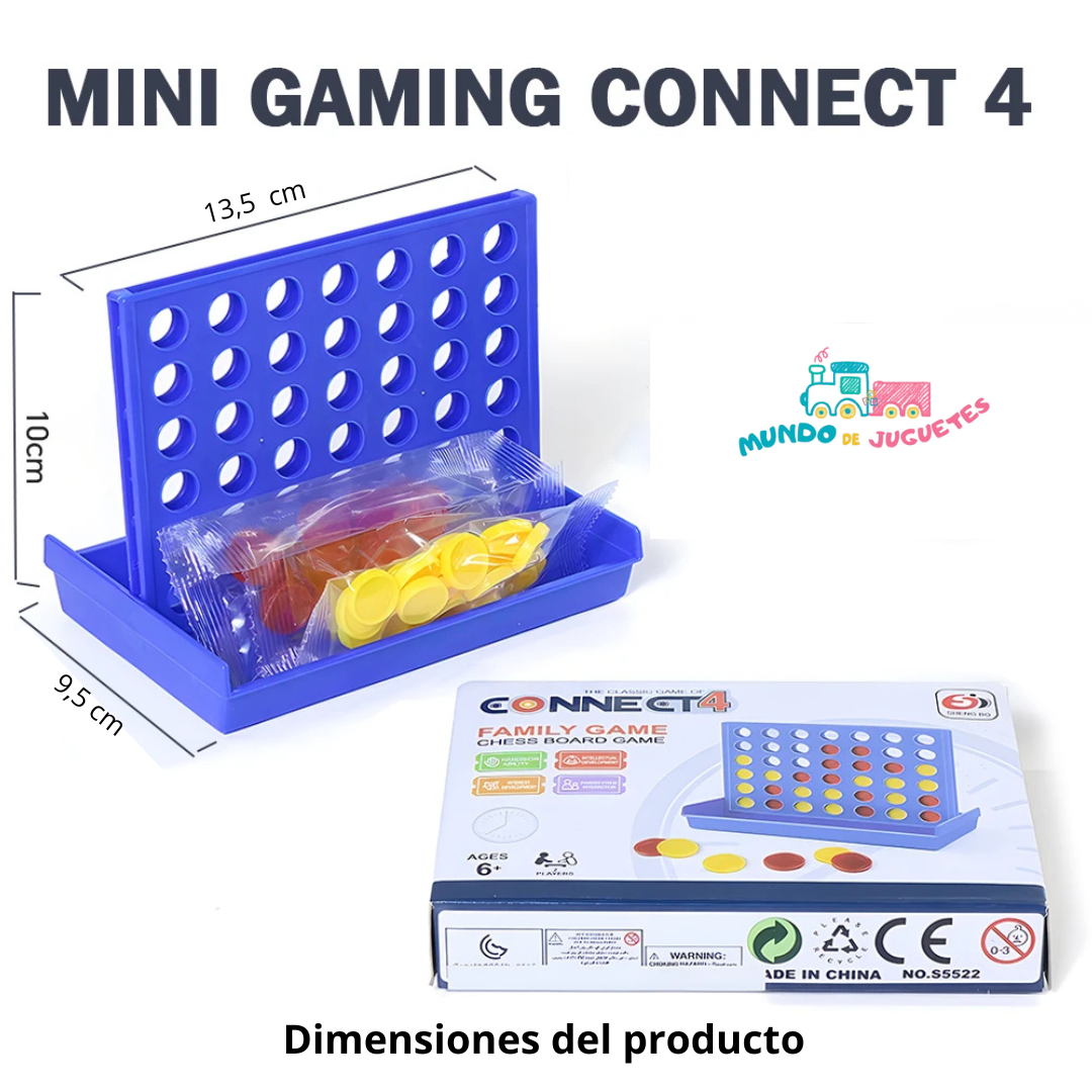 Juego de Conecta 4 Para 2 Jugadores