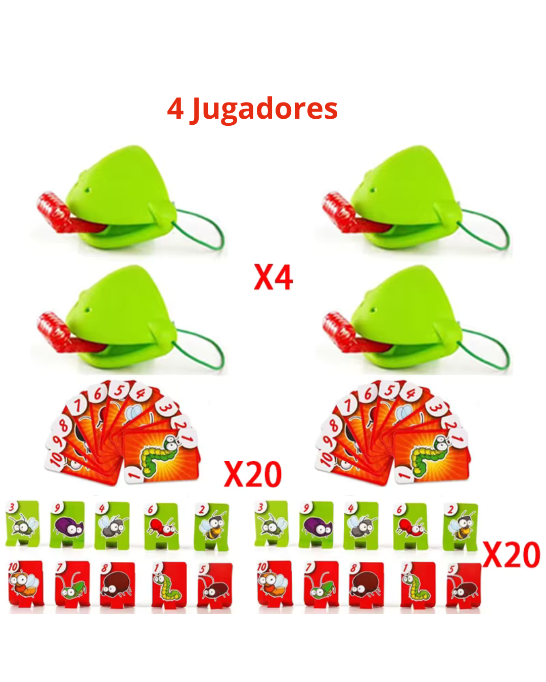 Lengua de lagarto – Juego de cartas